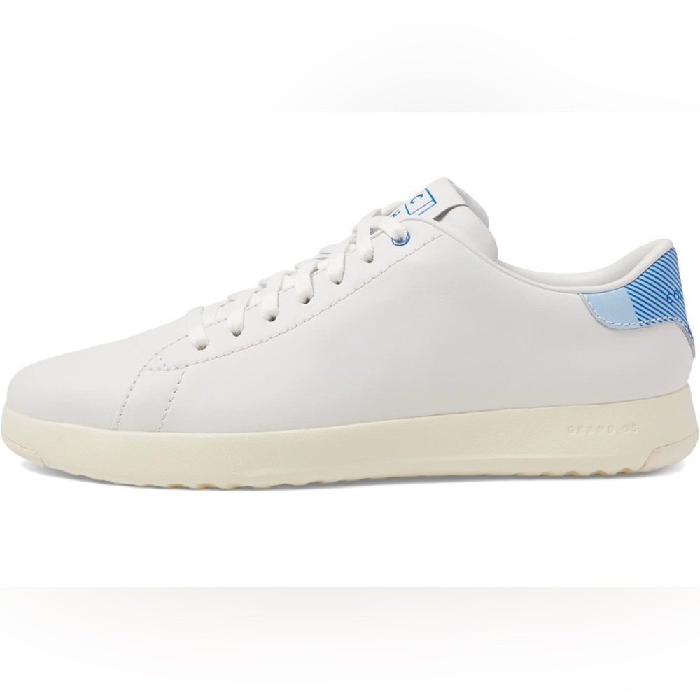 Cole Haan White and Blue Sneakers
